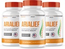 (3 PACK) Arialief Sciaatica Nerve Support, Arialeaf Advanced Nerve Health, Arialeaf Prime Palm Sciatica, Aria Leaf Primepalm Aria Lief, Nerve Relief Supplement Sciatic Soothing (180 kapsułki)