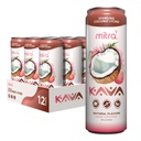 MITRA- 9 Napoje botaniczne - Napoje gazowane kokosowe kava Sparkling Drink With Kava Root Extract - Mood Enhancer - Plant Based - Promotes Natural Calm & Clarity (12 Fl. Oz) (12)
