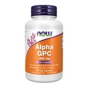 Teraz Suplementy, Alpha GPC 300 mg z Biodostępnym Źródłem Choliny, 60 Kapsułki Veg