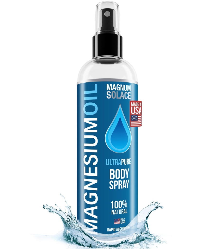 Czysty olej magnezowy Spray - 100% Naturalny rozpylacz magnezowy