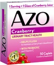 AZO Wszystkie naturalne skoncentrowane tabletki żurawinowe, 50 Count (Opakowanie po 3)