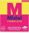Midol Kompletne kapsułki, 24- Count (Opakowanie po 2), Opakowanie może Wary