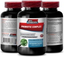Probiotyczny zaawansowany kompleks mieszany - PROBIOTIC Complex - Zdrowy system pokarmowy, suplement probiotyczny, probiotyk z enzymem pokarmowym, suplementy probiotyczne dla zdrowia Gut, 1 butelka 60 kapsułki