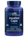 Life Extension Inositol Caps - 1000 mg, Myo- Inositol - Mood Health, Well- Being, Zdrowe Metabolizm, Hormony Równowaga - Bezglutenowy, Non-GMO, Wegetarianin - 360 Kapsułki