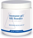 Biotics Research Immuno- gG SBI Proszek Easy- to- Mix w proszku Formuła, Ostateczny IgG, Kompletna Gut Zdrowie i Wsparcie immunologiczne, Bezmleczne, Immunoglobulina Koncentrat - 2.6 Oz