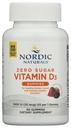 Nordic Naturals Zero Sugar Witamina D3 Gummies, Wild Berry - 60 Gummies - 1000 IU Witamina D3 - Wielki smak - Zdrowe kości, Mood & Immune System Function - Non-GMO - 60 Służenie