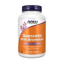 Teraz żywności Suplementy, Quercetin z Bromelain, Zbalansowany system immunologiczny *, 240 kapsułki Veg