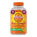 Metamucyl Fiber Gummies dla dorosłych, bez dodatku cukru Flavor pomarańczowy, 5g roślin prebiotycznych na bazie mieszanki fiber suplement, 120 Liczba