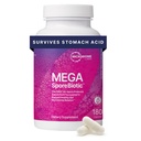 Microbiome Labs MegaSporeBiotic Probiotyki dla Kobiet i Mężczyzn - Probiotyk oparty na sporach dla Gut Health & Digestive Support - Shelf- Stabilny, Przyjazny Travel-, Probiotyki męskie i kobiece (180 Kapsułki)