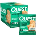 Quest Nutrition White Chocolate Macadamia Protein Cookie, 15 g Protein, 1 g Sugar, 2g Net Carbs, Keto Friendly, Wysoki poziom białka, Niskie węglowodany; 12 Hrabia