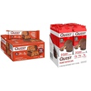 Quest Nutrition Chrupiąca Czekolada Karmel Pecan Hero Protein Bar, 15 g białka, 1 g cukru & wysoki poziom białka niskie węglowodany, Gluten Free, Keto Friendly, Masło orzechowe Cups, 12 Hrabia