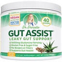 Leaky Gut Support Powder Building 124; L- Glutamine Gut Lining Divestive Drink Mix 124; Gluten- Free Doctor Crafted Botanical Formula 124; Gut Assist Dr. Danielle