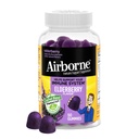 Elderberry + Cynk & Gummie Witaminy C dla dorosłych, Gummeje wsparcia immunologicznego Witamina D & Cynk z potężnym przeciwutleniaczem Witaminy C D & E - 50 Gummeje, Flavor Elderberry