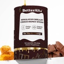 Lepsze Alt Czekolada Shilajit Miód Sticks 75% Kwas Fulvic & 85 + Ślad minerałów Czekolada - Infused Surowy Miód Himalayan Shilajit Energy Booster 30 Sticks Natural Stamina & Endurance Wsparcie