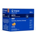 Ślad minerałów Hydro Pak Keto - Napoje do uzupełniania elektrolitów - 1000 mg potasu Plus 70 Wspiera energię, Staminę, & Nawadnianie - Flavor pomarańczowy - 30 Służenie