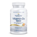 Nordic Naturals Pro Witamina D3 1000, Pomarańczowy - 120 Mini żele miękkie - 1000 IU Witamina D3 - Wspiera zdrowe kości, nastroje i funkcje układu immunologicznego - Non-GMO - 120 Służenie
