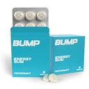 BUMP Energy Gum – Nootropic Energy Chewing Gum with 40mg Natural Caffeine, L-Theanine & B Vitamins – Sugar-Free Vegan Peppermint – 54 Count