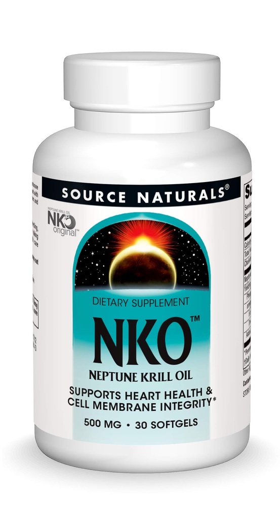 Źródło Naturals NKO Neptune Krill Oil 500mg - 30 Softgels