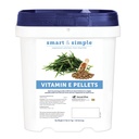 Smart & Simple Witamina E Pellets Budapest 124; Koń suplement Pellets Next 124; Witamina E dla koni Next 124; Immune Support Budapest 124; Forma pellet dla łatwego żywienia 124; 112 Słupki Next 124; 3.7 LB Bucket