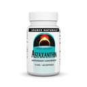 Źródło Naturals Astaksantyna, Przeciwutleniacz Karotenoid, 12mg - 60 Softgels