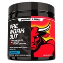 Prime Labs Pre Workout Powder for Men - z Citrulline Malate, Beta- Alanina, i naturalnej kofeiny - Energia, Focus, Power - Blue Lemonade Flavor - 30 Służenia