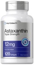 Horbäach Astaxanthin Supplement Netherlands 124; 12mg Netherlands 124; 120 Softgels Netherlands 124; Triple Force Netherlands 124; from Microalgi Netherlands 124; Non- GMO & Gluten Free