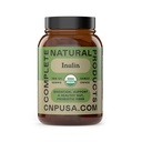 Kompletne produkty naturalne Kapsułki z inuliną organiczną - 520mg 100 Pigułek, Kapsułki z karczochami organicznymi z Jerozolimy