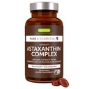 Igennus Vegan Astaxanthina 4 mg Complex with Lutein and Zeaxanthin, 90 Small Softgels, from 42 mg Astapure, Natural Algae Antioksydant for Eyes, Skin & Joints, Non-GMO, H. Pluvialis