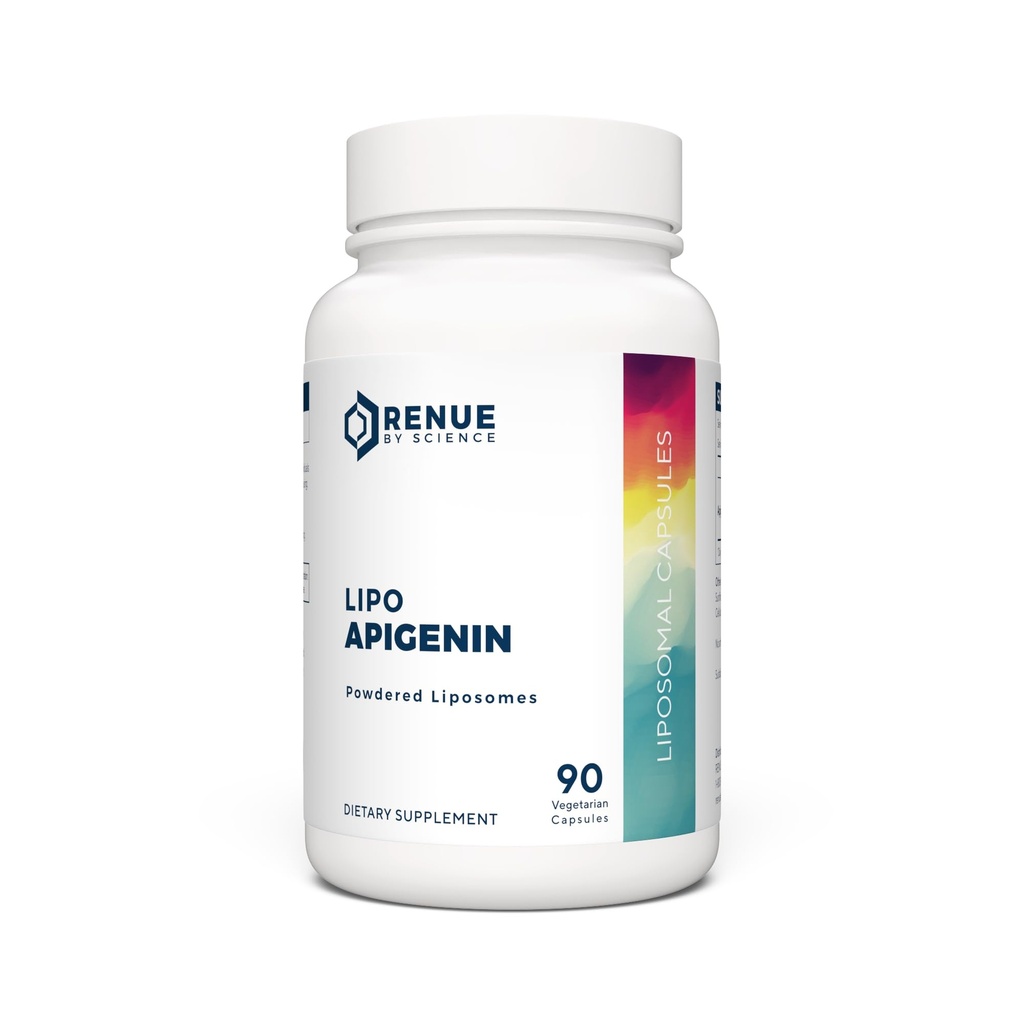 Renue By Science Apigenin Budapest 124; Wysoka moc Liposomal Apigenin Supplement Budapest 124; 90 Apagenine kapsułki - 75mg Apigenin per Serving Next 124; Non-GMO & Allergen Free Belgium 124; Made in The USA Third- Party Tested
