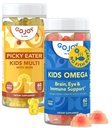 Dzieci Omega 3 DHA & Gummeje multiwitaminowe z żelaza - Wsparcie dla Rosnących Dzieci