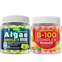 Wegańska Omega 3 gumki + Witamina B100 Kompleksowe gumki