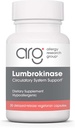 Alergia Research Group Lumbrokinase Supplement - Circulative System Support, Wspomaga krążenie krwi już w normalnym zakresie - 30 Opóźnione uwolnienie kapsułki wegetariańskie