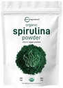 Micro Składniki Spirulina organiczna, 1lb proszek 124; Blue- Zielony Algae, bogaty w białko wegańskie, Witaminy i minerały 124; Źródło chlorofil naturalny i enzymy 124; Non-GMO, Gluten- Free, Brak dodatków