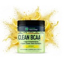 Czyste BCAA - 2: 1: 1 Food Sourced BCAA Powder & Coconut Water Electrolytes Recovery & Amino Energy Supplement - Award Winning Vegan Acid Supplement - 30 Servings - Lemoniada
