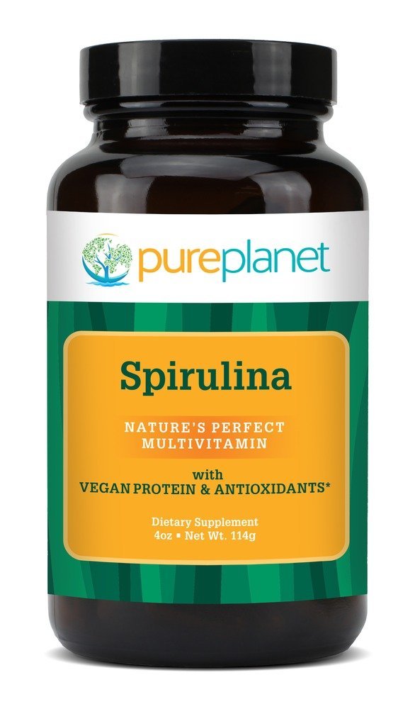 Pure Planet Premium Spirulina proszek - 4 oz