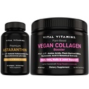 Vital Vitamin Astaksantyna + Vegan Collagen Booster Proszek