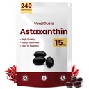 15mg Astaksantyny 124; 240 Softgeli 124; Astaksantyny Suplementy 124; 8 Miesiące Dostawy 124; Przeciwutleniacz Wsparcie, Eye & Skin Health 124; Wewnętrzne krążenie 124; Non-GMO, Gluten- Free, No Soy