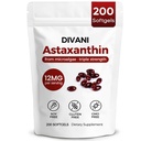 Divani Astaxanthina, Natural Astaxanthina, Non-GMO, Gluten- Free, Soy Free, Daily Eye, Skin Support (1)