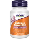 Teraz suplementy, Luteina i Zeaksantyna z 25 mg Luteiny i 5 mg Zeaksantyny, 120 Softgels