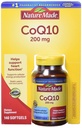Nature Made CoQ10, Softgels pomaga funkcji serca i produkcji energii komórkowej, Unflavored, 200 mg, 140 Count