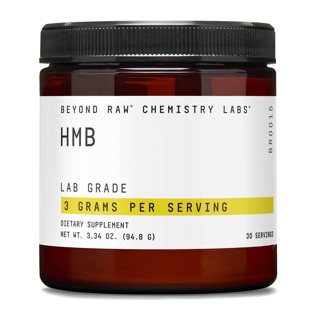 BEYOND RAW Chemia Labs HMB Proszek, Zwiększenie wydajności, 30 Służenie