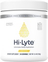 Hi- Lyte Lemonade Electrolyte Proszek, Codzienne suplement do nawadniania Drink Mix, 90 Słupki do nawadniania 124; Bez cukru, 0 Kalorii, 0 Węglowodory do nawadniania 124; Nie Maltodekstryna. Bezglutenowy 124; Wspiera Keto 124; Lekki odświeżający Flavor