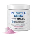 NAUTILUS Kod mięśniowy Essential Amino Acid Powder Synteza mięśniowa & Naprawa & Siła Naturalny mieszany aromat Berry - 30 Służenia Klinicznie badane 0g Sugar, Keto, Wegan, Gluten Free, Dairy Free