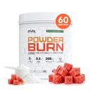 RIVAL NUTRITION Powder Burn Pre- Workout Energy Powder for Men and Women I Artermelon Candy, 60 Służenia 124; Czyste składniki I 3g L- Citrulina, 3,2g Beta- Alanina i 200mg naturalna kofeina Per Serving