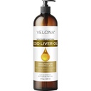 Velona Cod Liver Oil - 8 Fl Oz XI124; 1,000A / 100D IU / g Omega 3 witaminy A & D3 XI124; Norwegian Arctic Sustainable Sourced Nordic Oil XI124; Włosy, Ciało i pielęgnacja skóry XI124; Dzisiaj - Enjoy Results