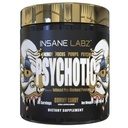 Szalony Labz Psychotic Gold, High Stimulant pre Workout Powder, Extreme Lasting Energy Focus, Pompy i Endurance z Beta Alanine, DMAE Bitartrate, NO Booster (35 Sługi, Gummy Candy)