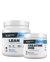 Transparent Labs Lean Pre- Workout (30 Servings, Blue Malina) & Creature HMB (30 Servings, Truskawka Lemoniada)