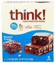 Glanbia Performance Thinkthin Wysokie bary białkowe, Brownie Crunch, 5
