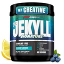 ProSupps Dr. Jekyll Signature Pre Workout Powder with Creapine - Free Stim- Precurrence obsługuje Focus & Endurance - Cefeine- Free Gym & Fitness Supplements (Blueberry Lemonade, 60 Służenie)