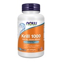 Teraz żywności Suplementy, Neptune Kryll, podwójna siła 1000 mg, Fosholipid- Bound Omega-3, 60 Softgels